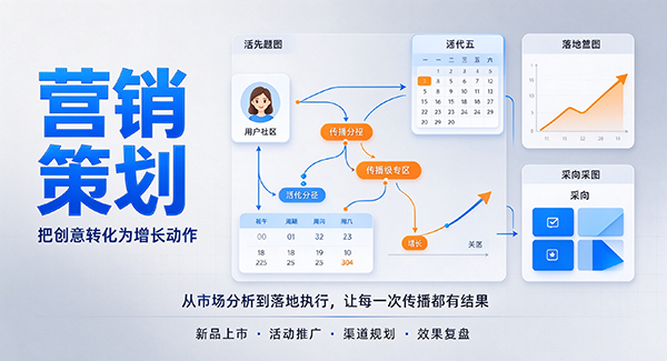 钦北区营销策划
